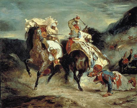 The Combat of the Giaour and Hassan