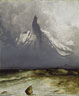 Stetind in Fog, Peder Balke , 1864