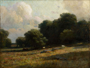 Nicholas Richard Brewer, In the Shadow of the Grove, 1910, Collection of Stephen J. Brewer
