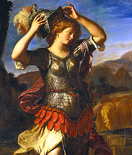 Guercino's Eminia and the Shepherds